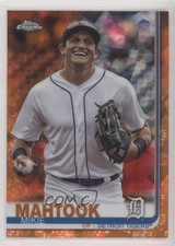2019 Topps Chrome Sapphire Edition Orange 8/25 Mikie Mahtook #477 0n64