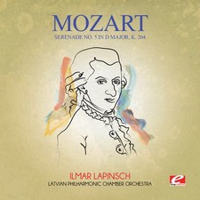 Mozart - Serenade No. 5 in D Major K. 204 Used Very Good CD Alliance MOD
