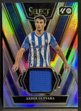 2025-26 Panini Select La Liga Deportivo Alaves Ander Guevara Patch Silver Prizm
