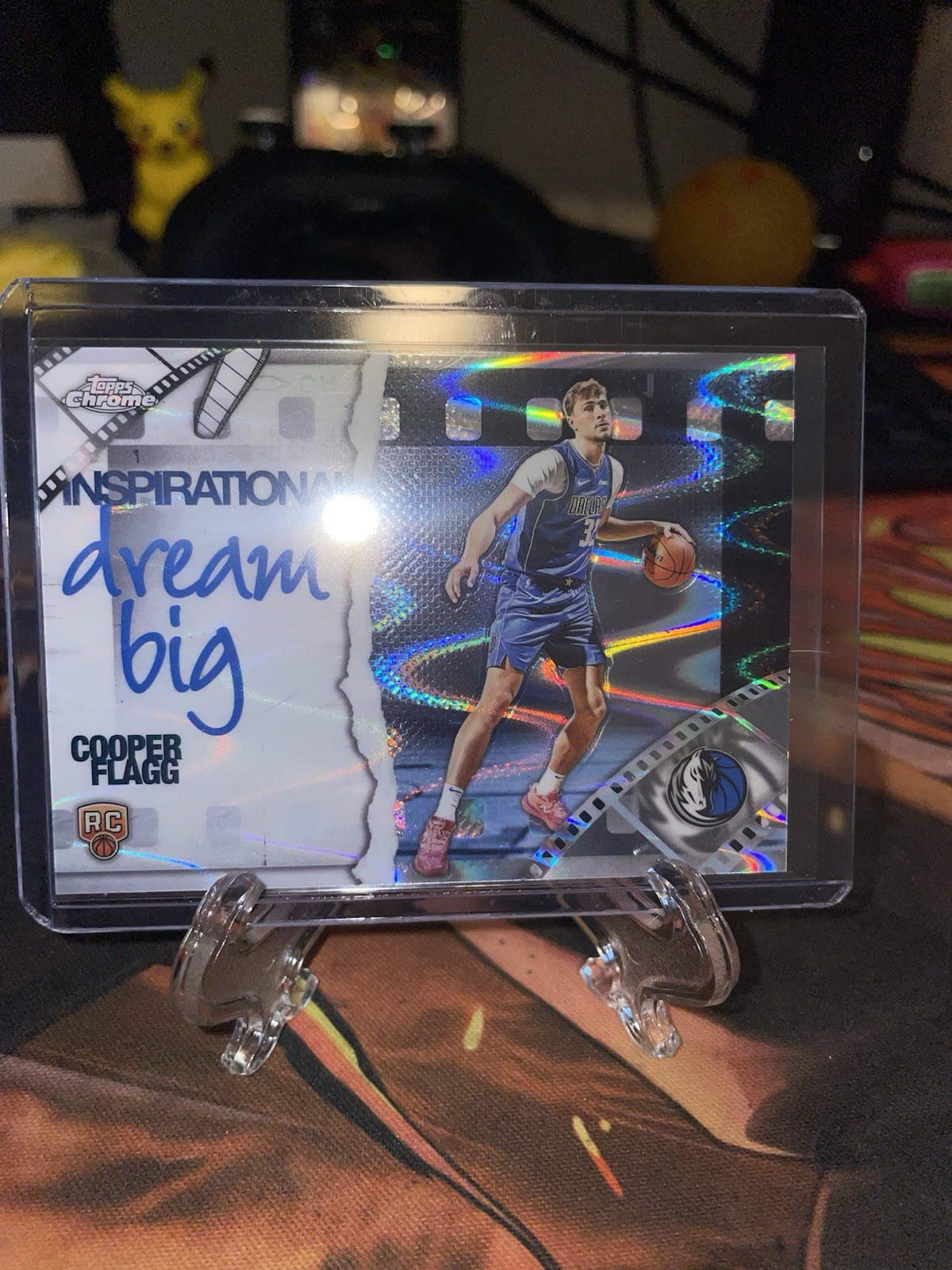 2025 Topps Chrome Inspirational Cooper Flagg Raywave Refactor