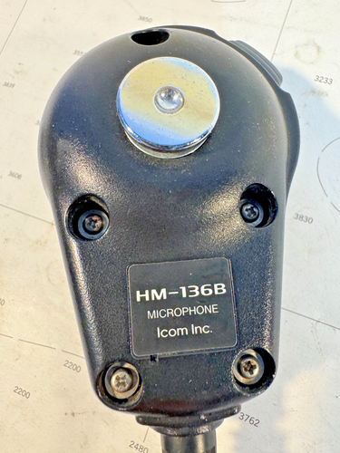 ICOM HM-137B Hand Microphone Radio Transceiver Unit Marine RadioVFH HM 137B Mic - Picture 2 of 6