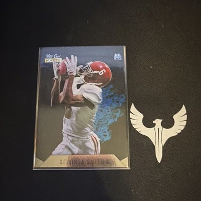 Wild Card MATTE 2021 DeVonta Smith MRHR-1 Make 'Em Run Hot Rookie Heat