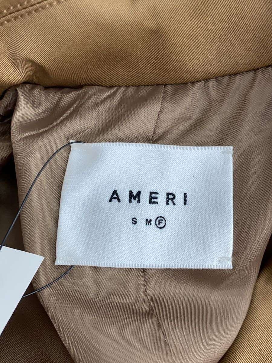 Ameri Balloon Sleeve Pleats Trench/Free/Polyester… - image 3