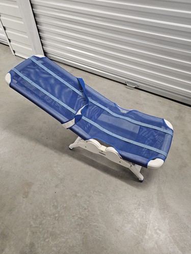 Rifton Blue Wave Bath Chair E543 20100125AB Used See Pics As-Is