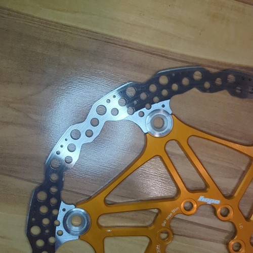 Hope Floating Disc Rotor 203mm 6 Bolt Cycling Bike Ride Performance - Picture 4 of 4