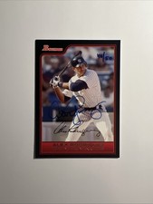 2007 Bowmans Best Originals Buyback Autograph #/50 Alex Rodriguez Yankees Auto