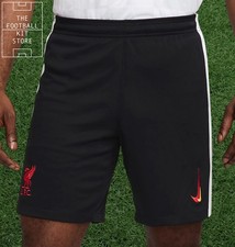Image of Liverpool Third Shorts Mens - Nike LFC 3rd Football Shorts - Black Friday Sale