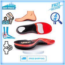 Plantar Fasciitis High Arch Support Insoles for Men Women, Arch Support Inserts.