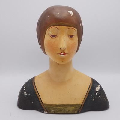 Antique Francesco Laurana Female Renaissance Art Portrait Bust Sculpture 921