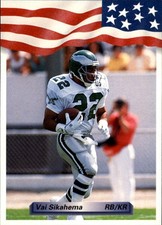 1992 All World #255 Vai Sikahema - FB