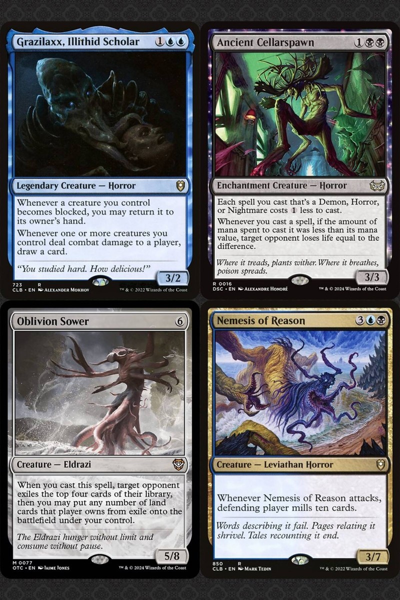 Umbris, Fear Manifest Commander Deck Nightmare Horror Tribal EDH Magic MTG  Cards