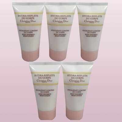 CHRISTIAN DIOR HYDRA REFLETS DU CORPS BODY RADIANCE MOISTURIZER 1.7 OZ 5PCS