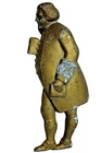 OLD ADVERTISING METAL FIGURE Dr JOHNSON BARCLAY PERKINS LONDON BREWERY COURAGE