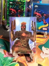 2024 Marvel Masterpieces Nahuel Grego Star-Lord Gold Signature Series #53 ZTZ