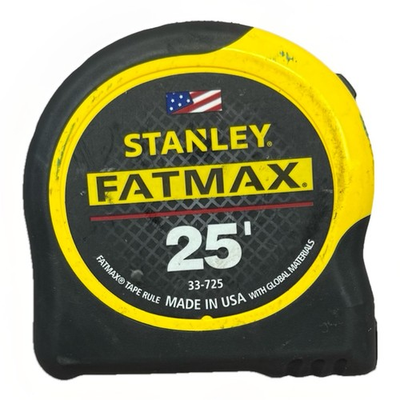 #ad Stanley Fatmax Tape Measure 25#x27; $16.00
