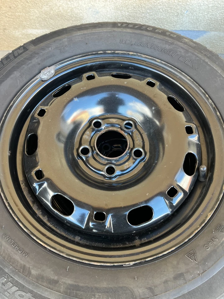 4x VW Polo 5 6R Winterräder 175/70 R14 88T Seat Ibiza Skoda Fabia Winterreifen - Bild 2 von 4