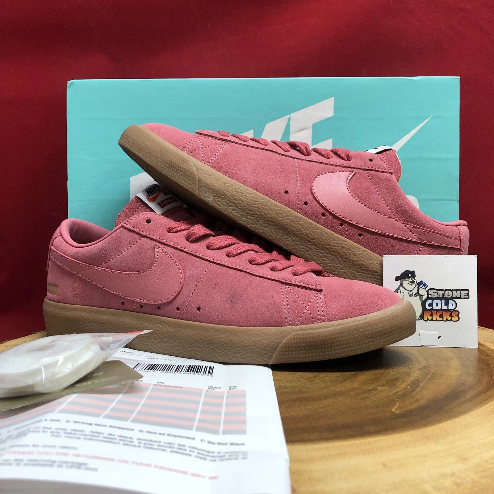 Blazer Nike Supreme X Nike SB Low GT BLEU CANON taille 8 Presto Force One Air Max
