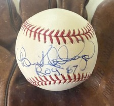 Benito Santiago Signed Autographed "ROY 87" Official Major League (OML) Baseball