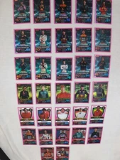 F1 Topps 2023  Turbo Attax PINK RAINBOW FOIL PARALLELS X 32 Different Cards Set 