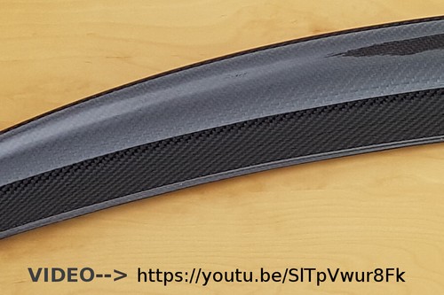 Heckflügel Abrisskante passend für E92 echte CARBON passend für BMW 3er Schürze - Bild 11 von 12