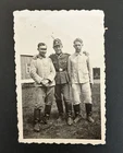 Soldiers Comrades Posing WW2 WWII German Third Reich Military Photo