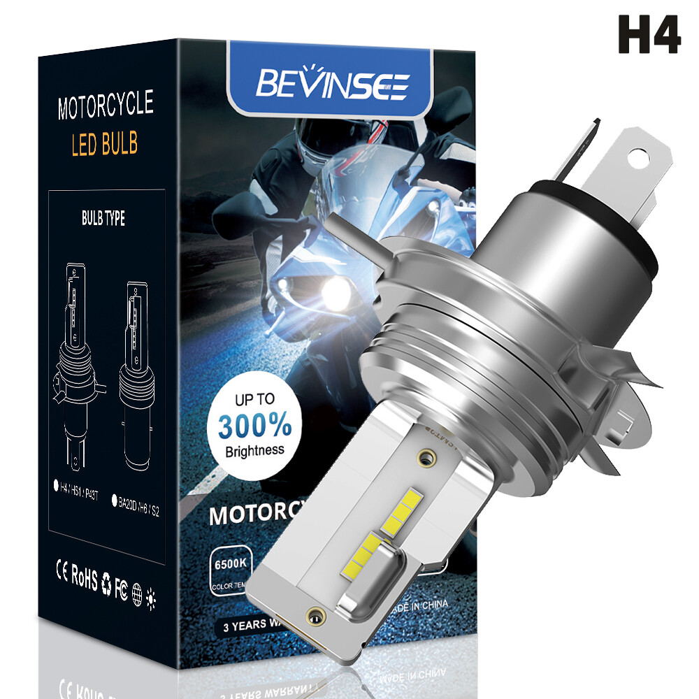 H4 9003 For Honda 34901-MC7-602 LED Headlight Hi/Low Beam 1500LM