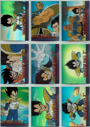 DRAGONBALL Z HOLOCHROME ARCHIVE EDITION STICKER SINGLES - Picture 5 of 9