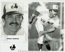 Press Photo Montreal Expos baseball player Darold Knowles - afa45901