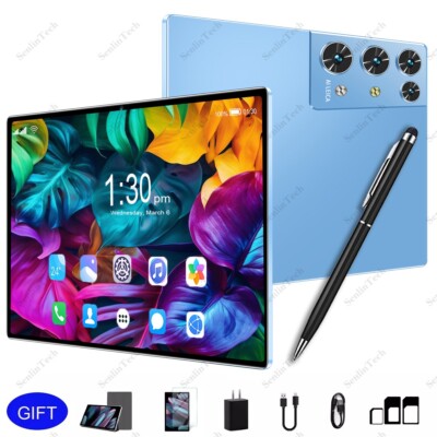 2025 10 inch Tablets Android 14 Tablets 16GB RAM 256GB ROM Octa-Core Dual Camera