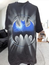 DC Comics Batman Logo  Black T Shirt Size: XL