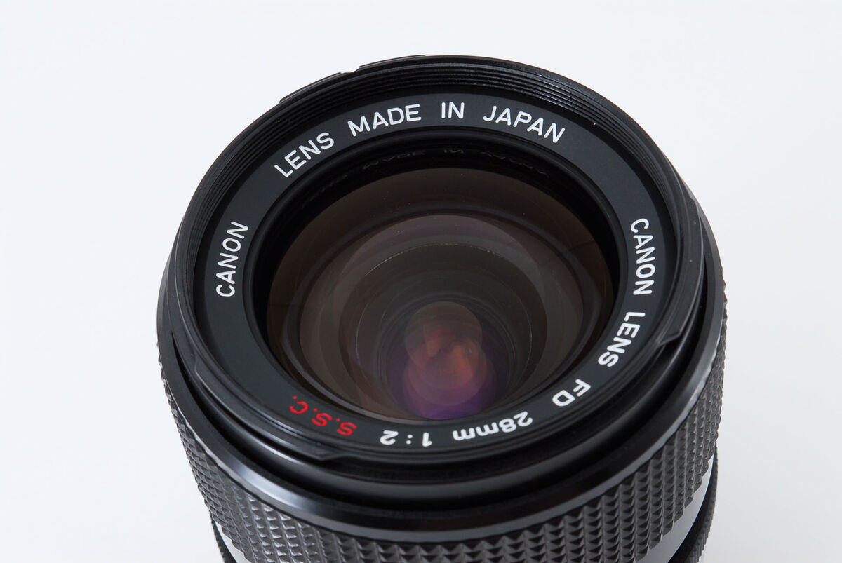 Canon FD 28mm f2 S.S.C SSC Wide Angle MF Lens in BOX [Rare Canon FD 28mm f2 S.S.C SSC Wide Angle MF Lens in BOX [Rare