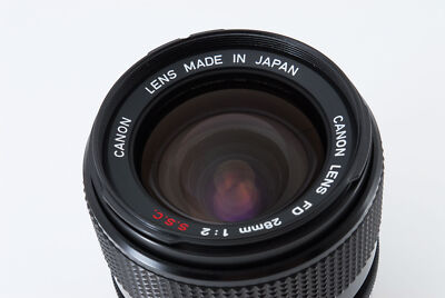 Canon FD 28mm f2 S.S.C SSC Wide Angle MF Lens in BOX [Rare
