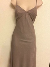 Jenny Yoo Grey Sequins Bridemaid Gown Dress  $290 #163