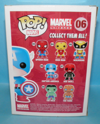 Funko POP! Marvel Universe Captain America #06 | eBay