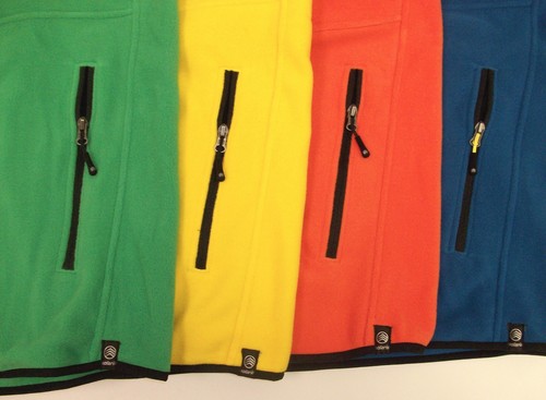Solaris 200S Weight Fleece Vest $69 Zippered Chest SIde Pockets NWT 4 Colors! - Picture 3 of 11