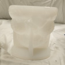 JDH Silicone Molder 3D Rose Bear for DIY Candle Making, Handmade Soap Art Craft