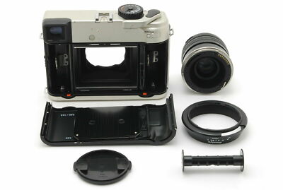 OVERHAULED MAMIYA 7 II Gold Mint Lens N 80mm f/4 L + Hood