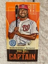 Josh Bell 2021 Topps Gypsy Queen Captain Mini CM-JB Washington Nationals