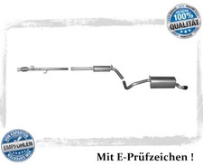 Auspuffanlage Audi A1 1.2 TSI Bj.10-15 Auspuff mit Hosenrohr