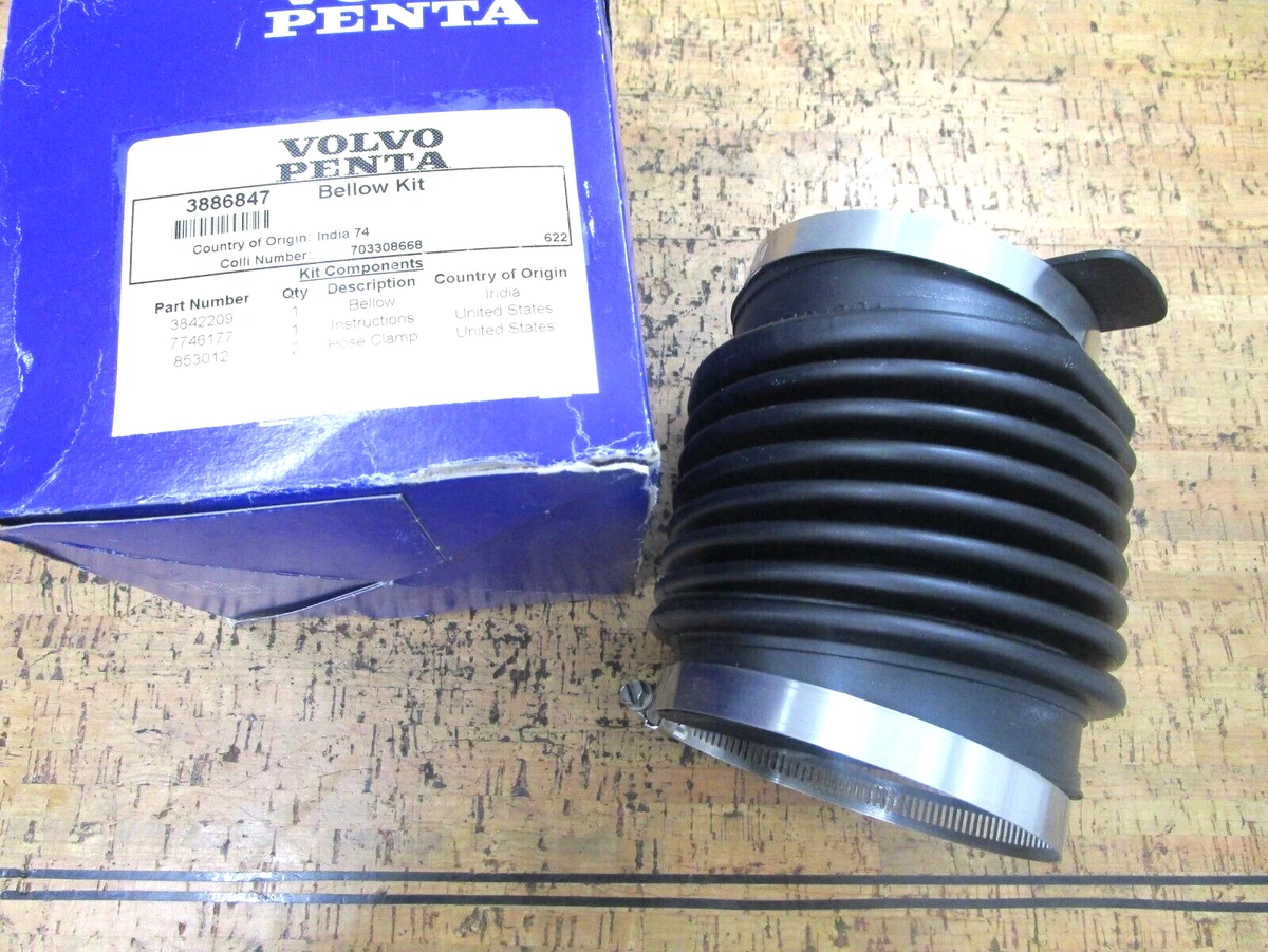 NEW OEM* 0750 Volvo Penta BELLOW KIT 3886847 | eBay 