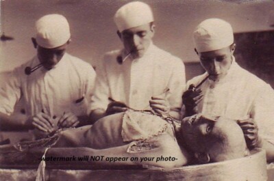 Vintage Creepy Alien Autopsy Photo Scary Weird X Files Body Spooky