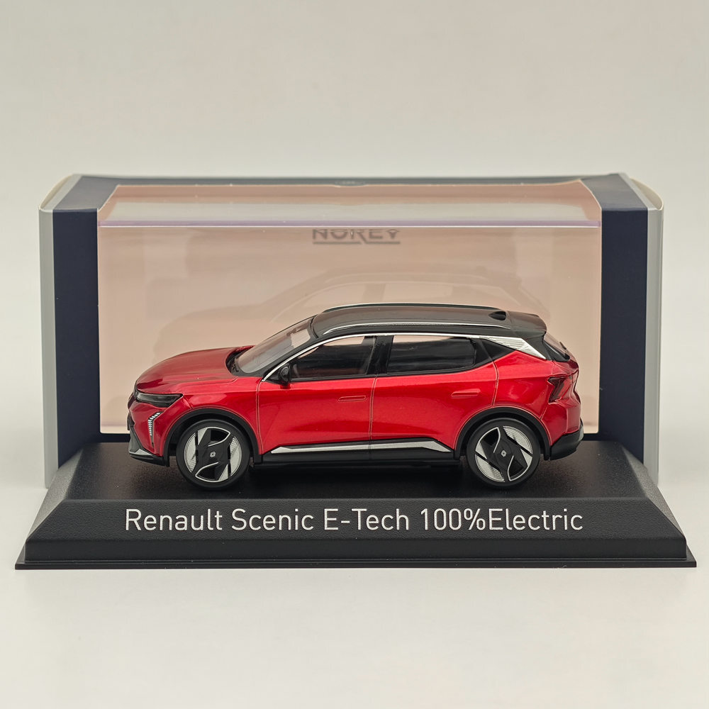 1/43 Norev Renault Scenic E-Tech Electric 2024 Red Diecast Car Model