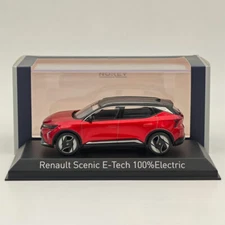 1/43 Norev Renault Scenic E-Tech 100% Electric 2024 Flame Red Diecast Model