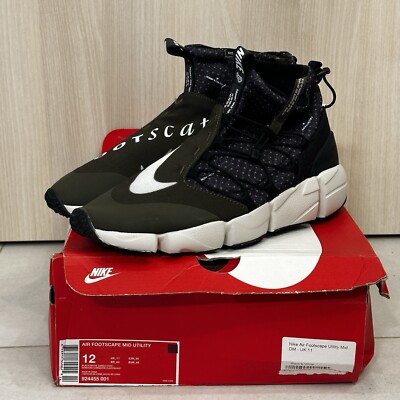 Size 12 - Nike Air Footscape Utility Mid Cargo Khaki