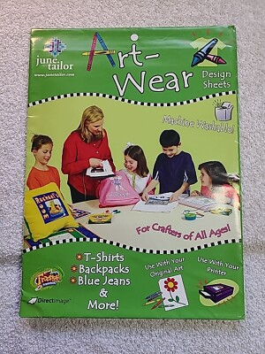 June Tailor ART-WEAR Design Sheets 3 per pkg, LOT of 2 PKGS. NEW.