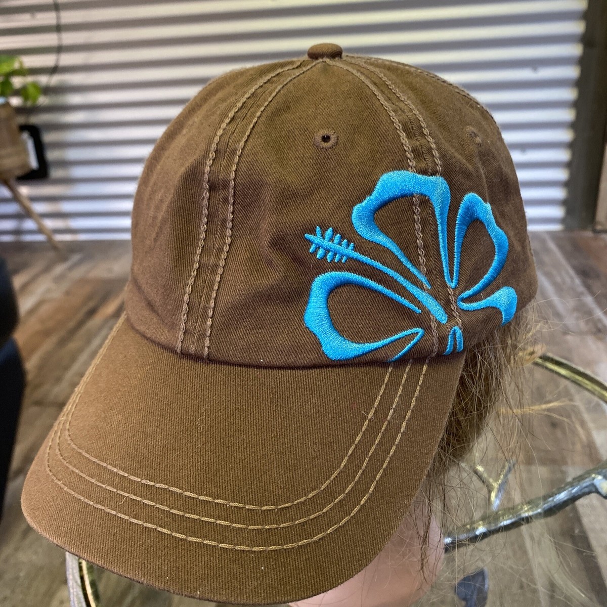 Stylish Blue and Brown Women\'s Hat Women main image 4