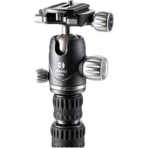Carbon Fibre Travel Tripod Benro Rhino 05C + VX20 Ball & Socket Head FRHN05CVX20 - Picture 15 of 24