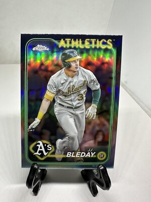 2024 Topps Chrome Refractor #190 JJ Bleday Oakland A s B1-1