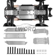 Stainless Steel Chassis Armor Skid Plate Guard For traxxas XRT 1/6 8S 4WD
