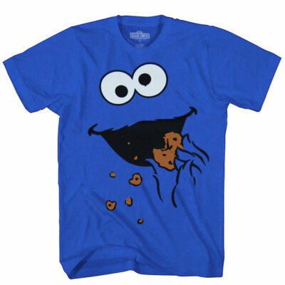 Sesame Street Cookie Monster More Cookies T-Shirt | eBay